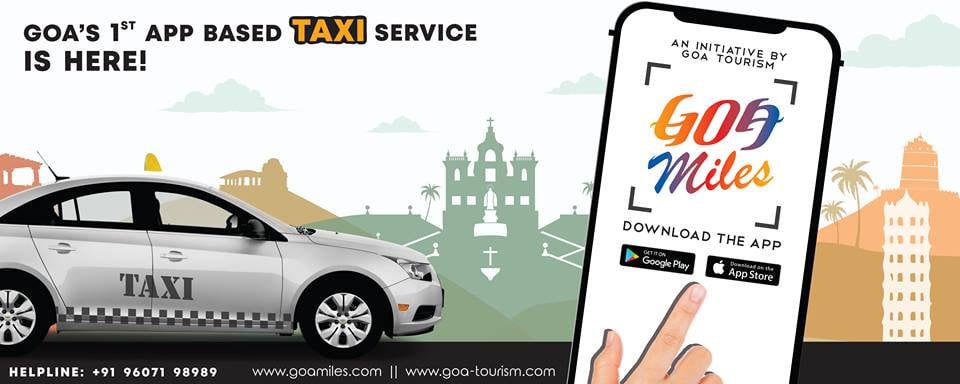 GoaMiles steps in the world of Uber and Ola in Goa 1