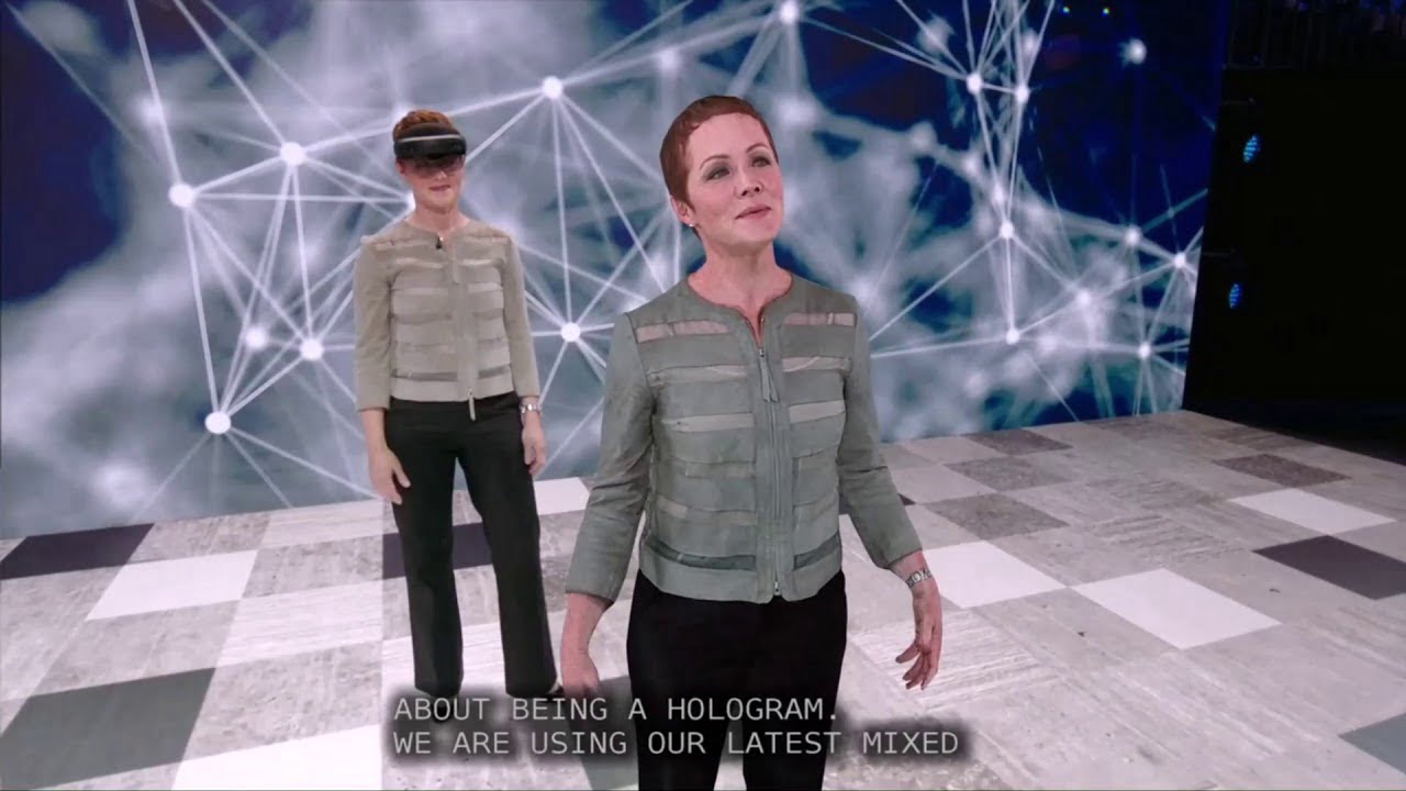 Microsoft AI Hologram
