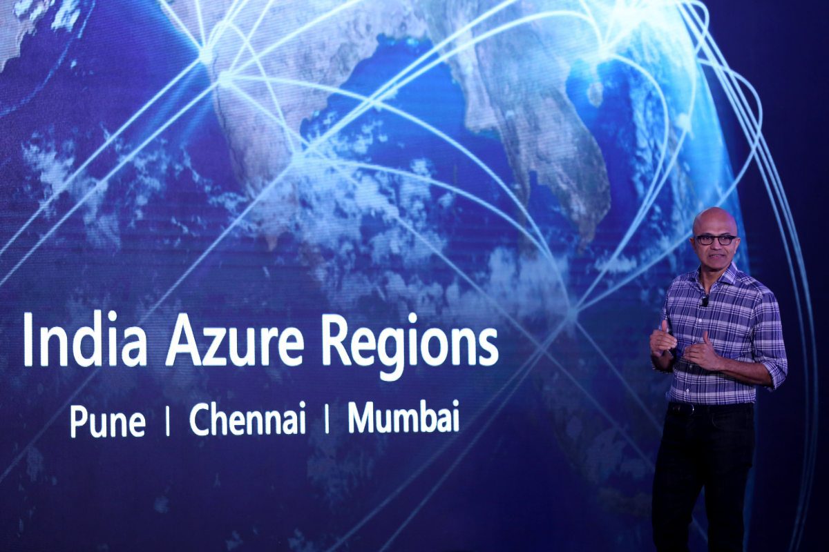 Satya Nadella at Future Decoded, Tech Summit in Bangalore