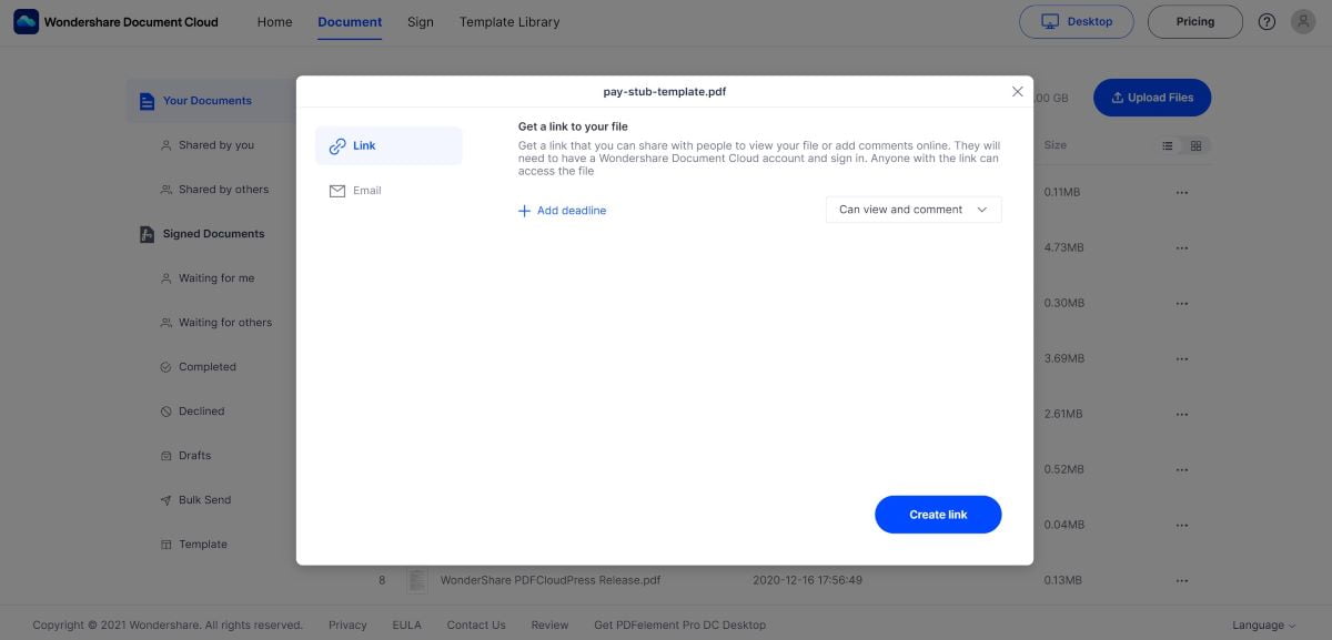 Annotate and Collaborate on PDF online with Wondershare Document Cloud 4 Annotate and Collaborate on PDF online with Wondershare Document Cloud 4